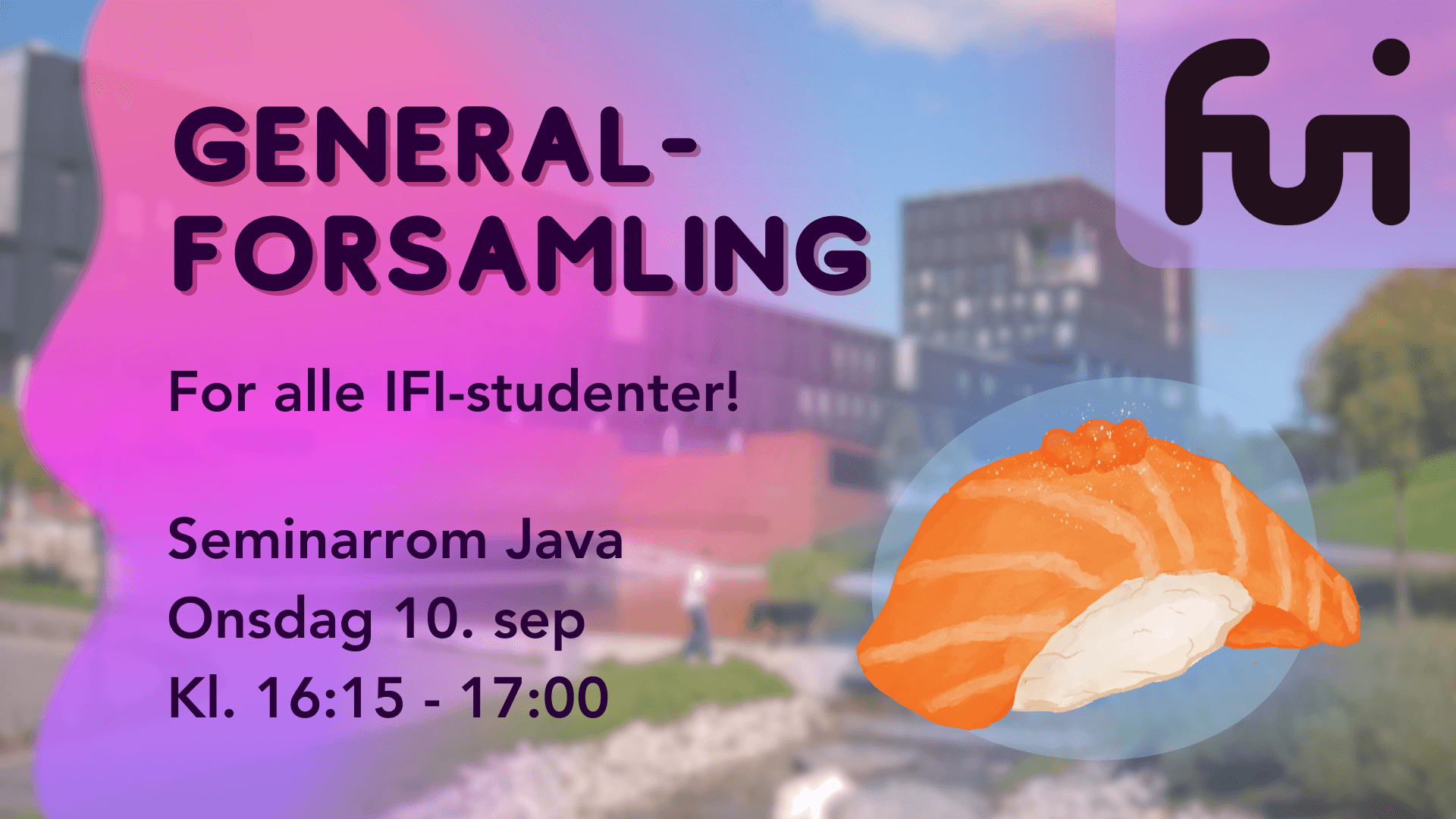 Et bilde som passer til arrangementet